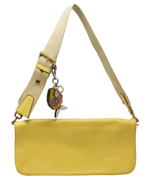 prada yellow crossbody bag|prada shoulder bag price.